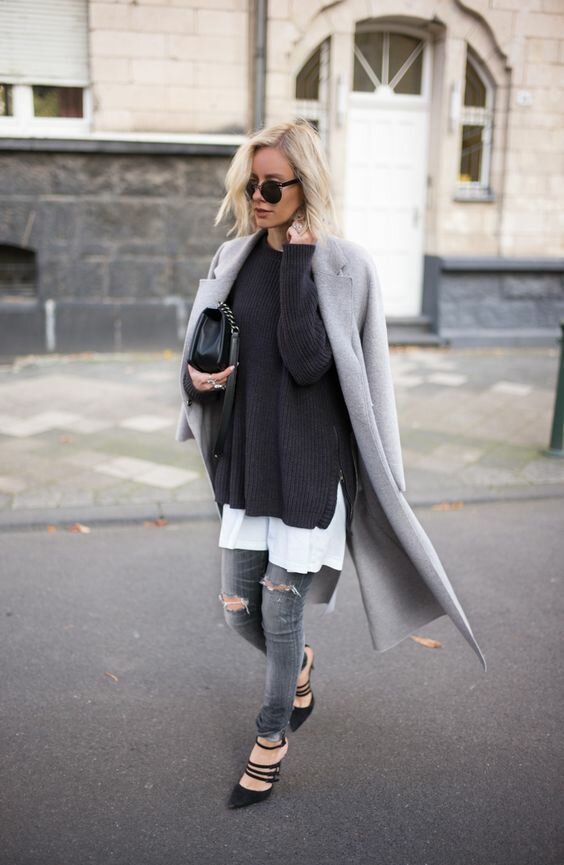 25 Outfit Ideas to Wear Long Coats in a Stylish Way This Winter