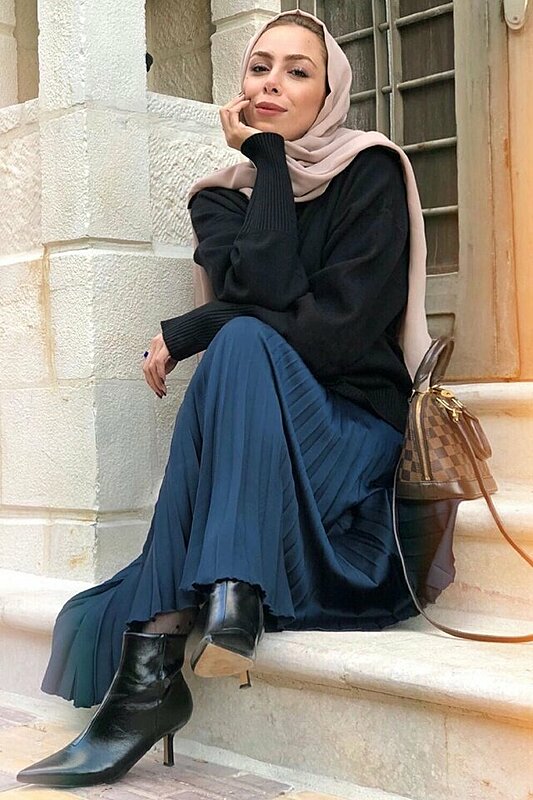 Winter 2024: How to Wear and Style Knitwear With Hijab - Fustany.com