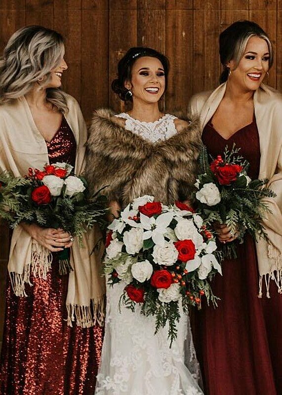 12 Bridal Fashion Tips for a Winter Wedding
